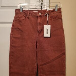 Zenana Women's Rust Jeans